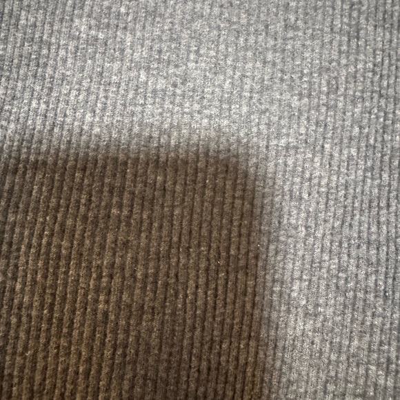 AMO Charcoal Ribbed Tank Top - Picture 3 of 3